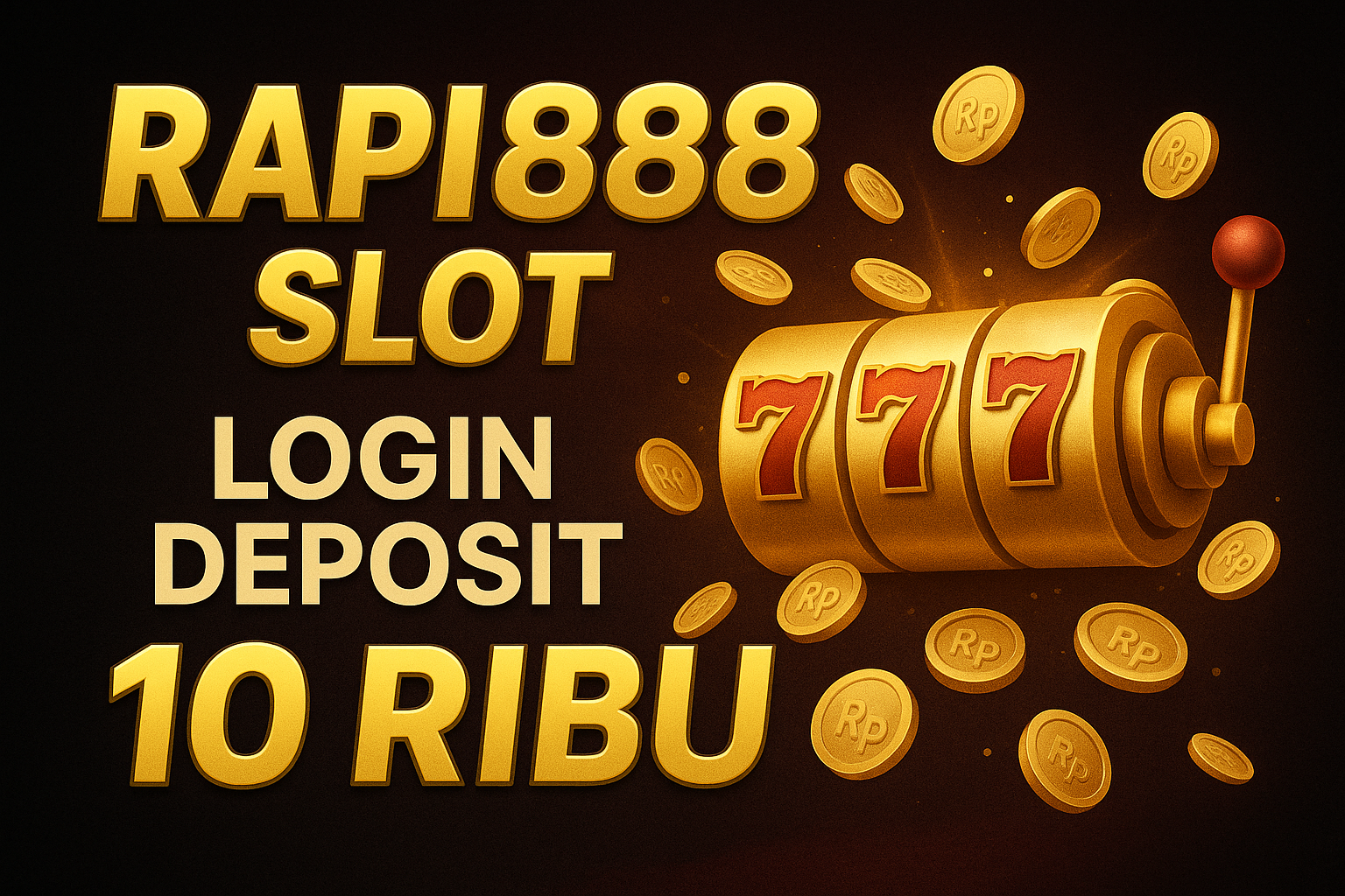 Rapi888 Slot Login Deposit 10 Ribu
